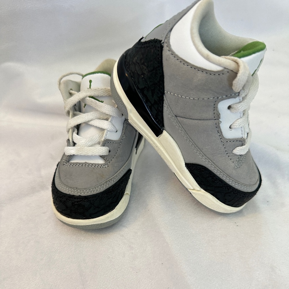 Nike Air Jordan 3 Retro TD 'Chlorophy ll Toddler 5C Nike Air Jordan